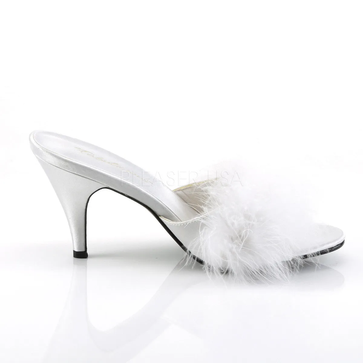 3" Heel AMOUR-03 White