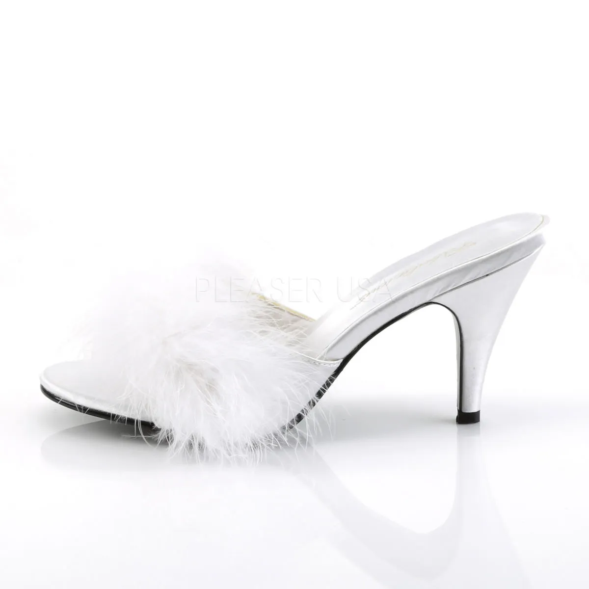 3" Heel AMOUR-03 White