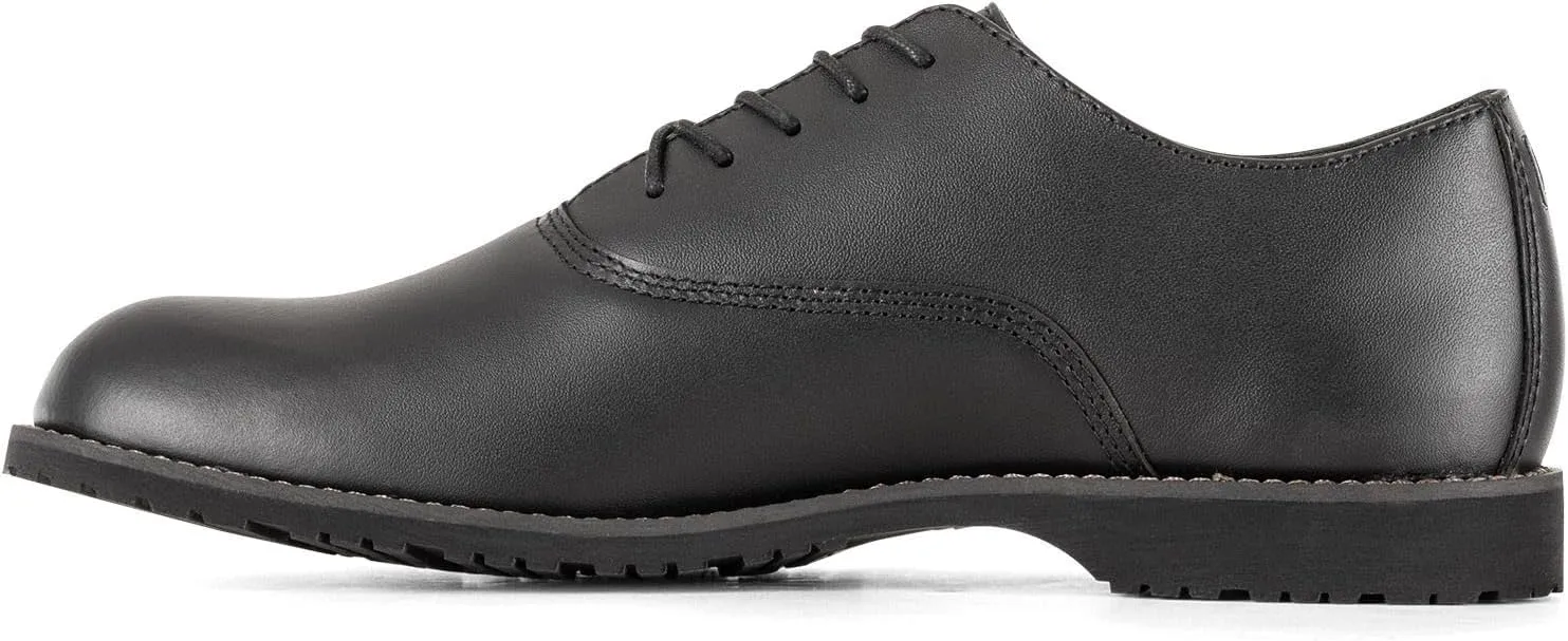 5.11 Tactical Men's Duty Oxford Uniform Shoes - Classic Leather, Vibram Outsole - Premium Military Dress Footwear, Style 12469