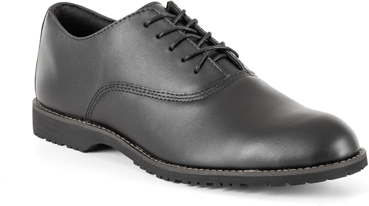 5.11 Tactical Men's Duty Oxford Uniform Shoes - Classic Leather, Vibram Outsole - Premium Military Dress Footwear, Style 12469