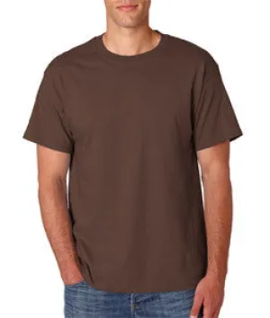 5180 Hanes Adult Beefy-T® T-Shirt Dark Chocolate