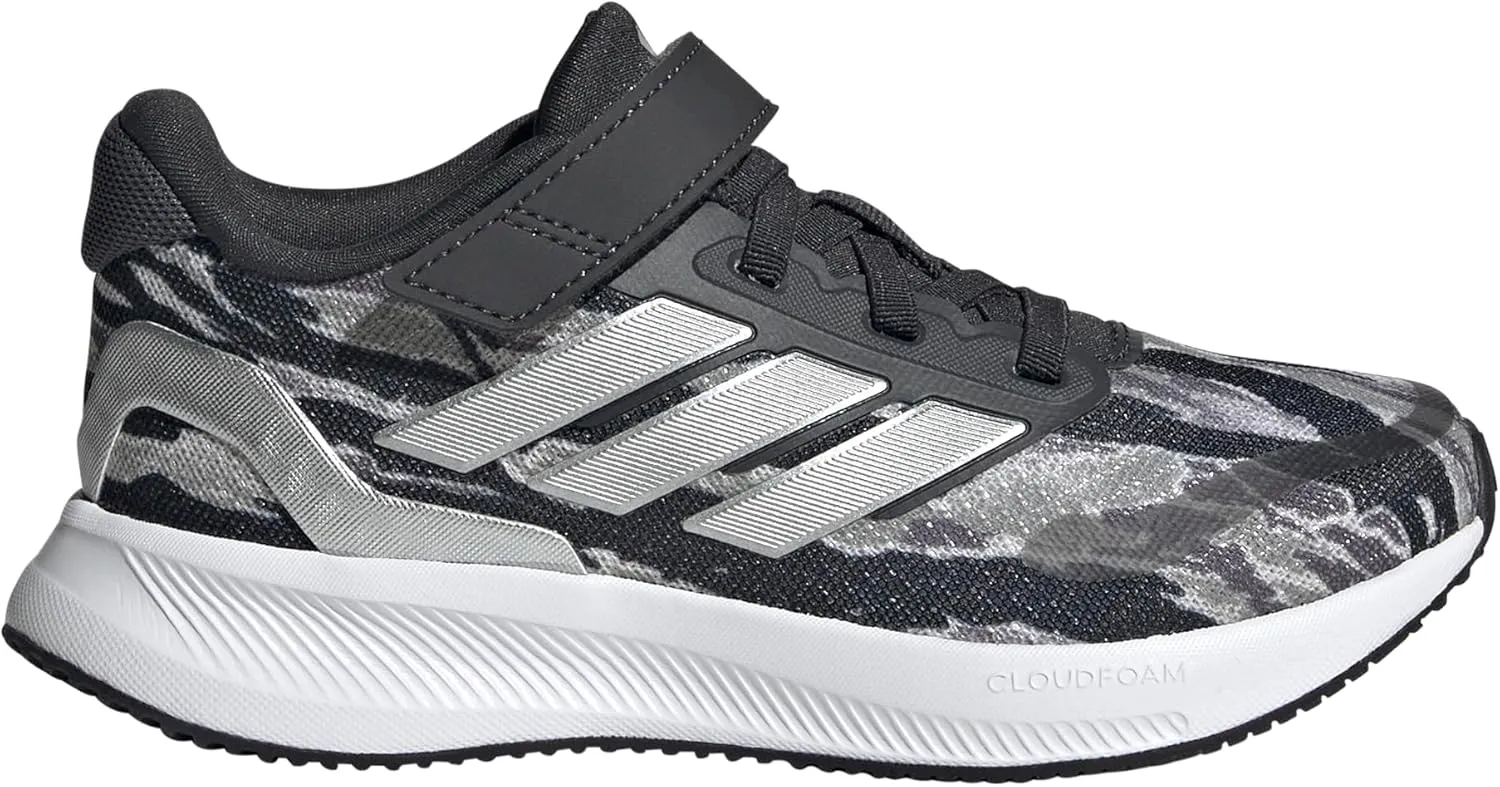 adidas Kids' Run Falcon 5 Elastic Lace Sneaker