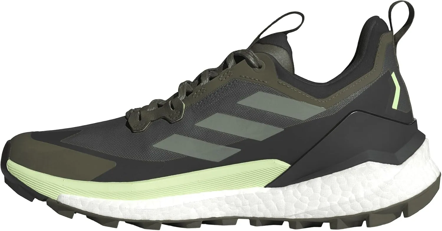 adidas Mens Terrex Free Hiker 2 Low Hiking Hiking Sneakers Shoes - Green