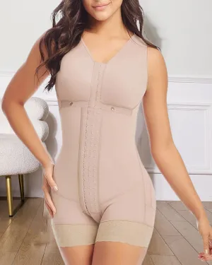 Adjustable Tummy Control Hook And Eye Closure Bodyshaper
