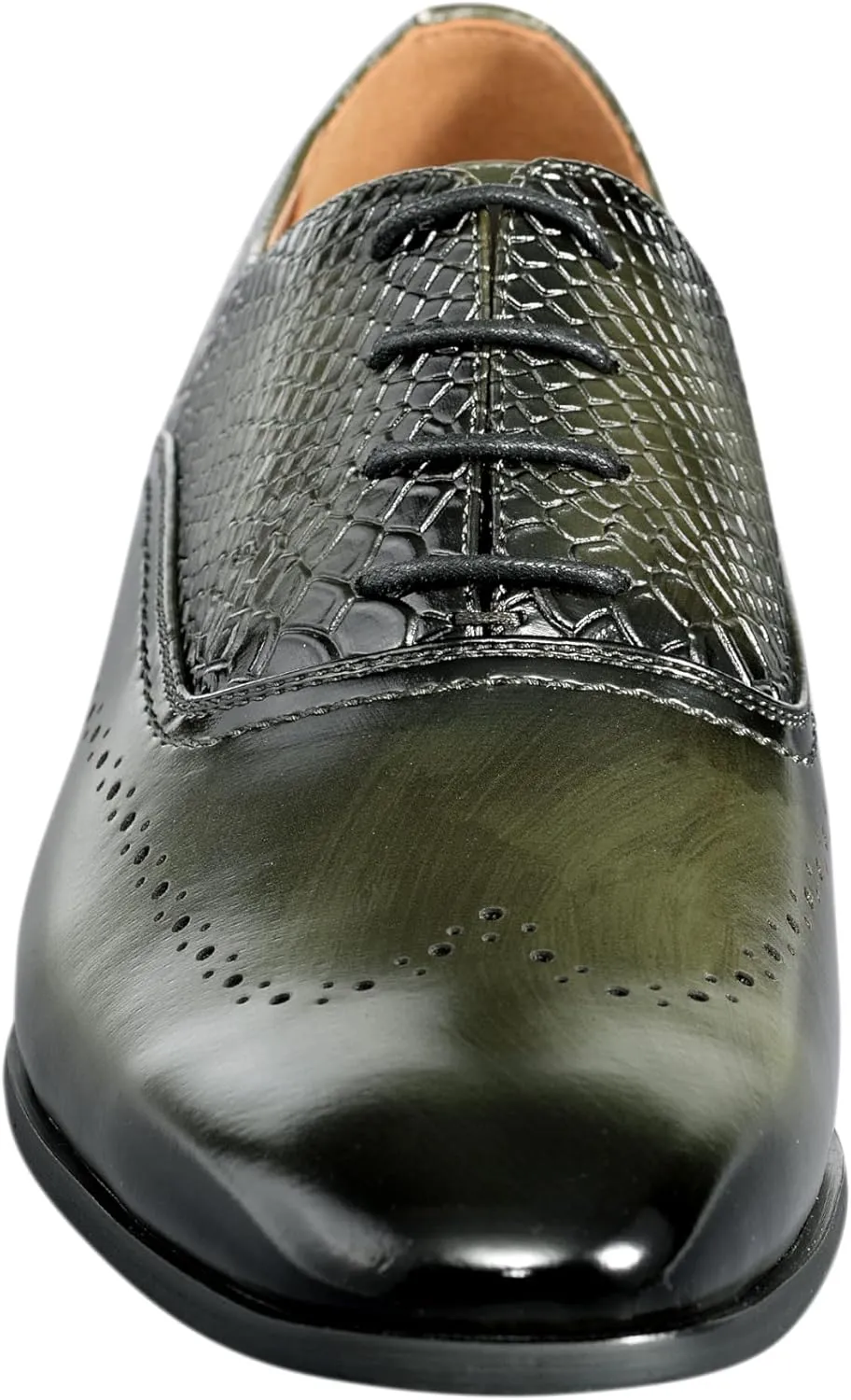 Amali Piedmont - Mens Dress Shoes - Oxford Shoes for Men - Tuxedo Shoes - Lace Up Mens Casual Dress Shoes