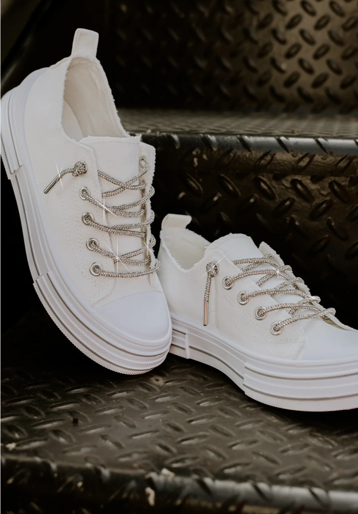Aman - Edgy Lace Up Women's Sneaker