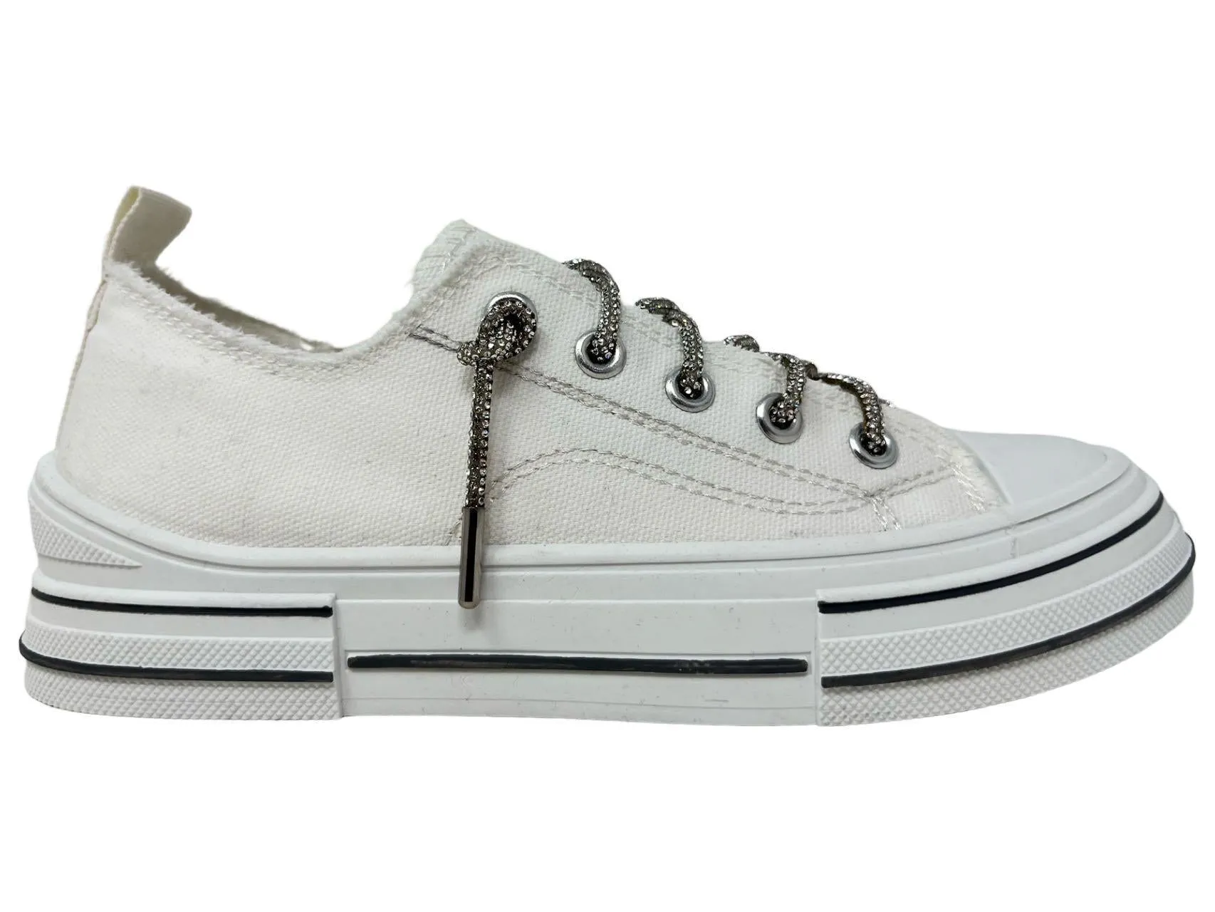 Aman - Edgy Lace Up Women's Sneaker