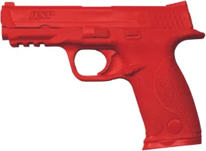 ASP Red Gun, Realistic Safe Training Replica Handgun, Non-Firing Law Enforcement Training Gun, Red