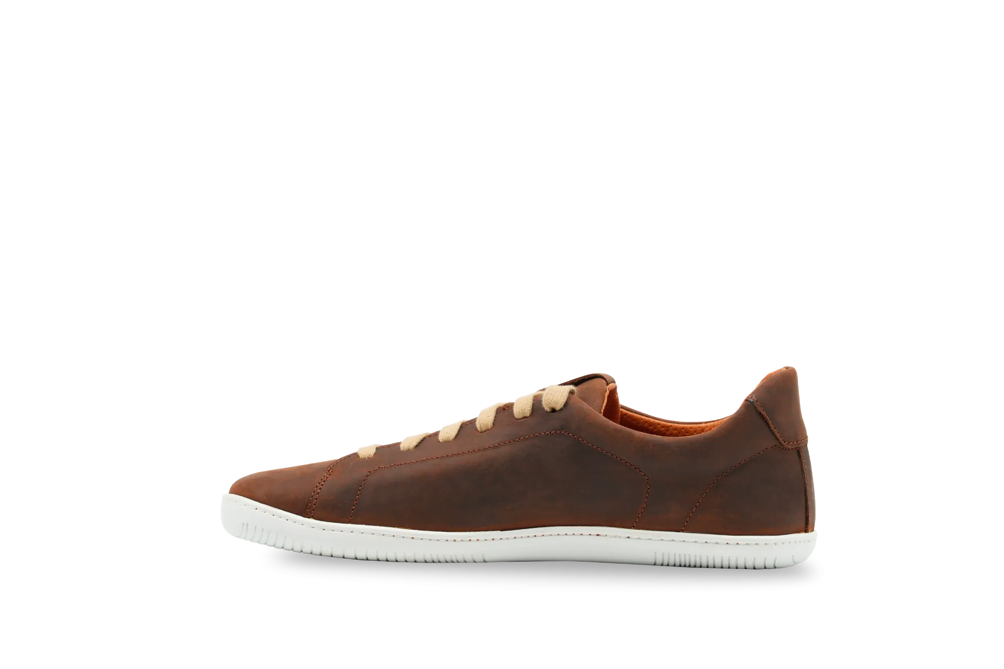 AYLLA BAREFOOT SNEAKER KECK MENS - DARK BROWN