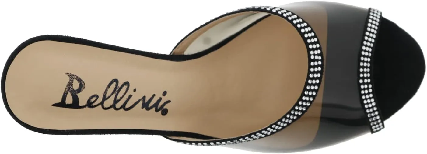 Bellini Iris Women's Sparkle Peep Toe Mule