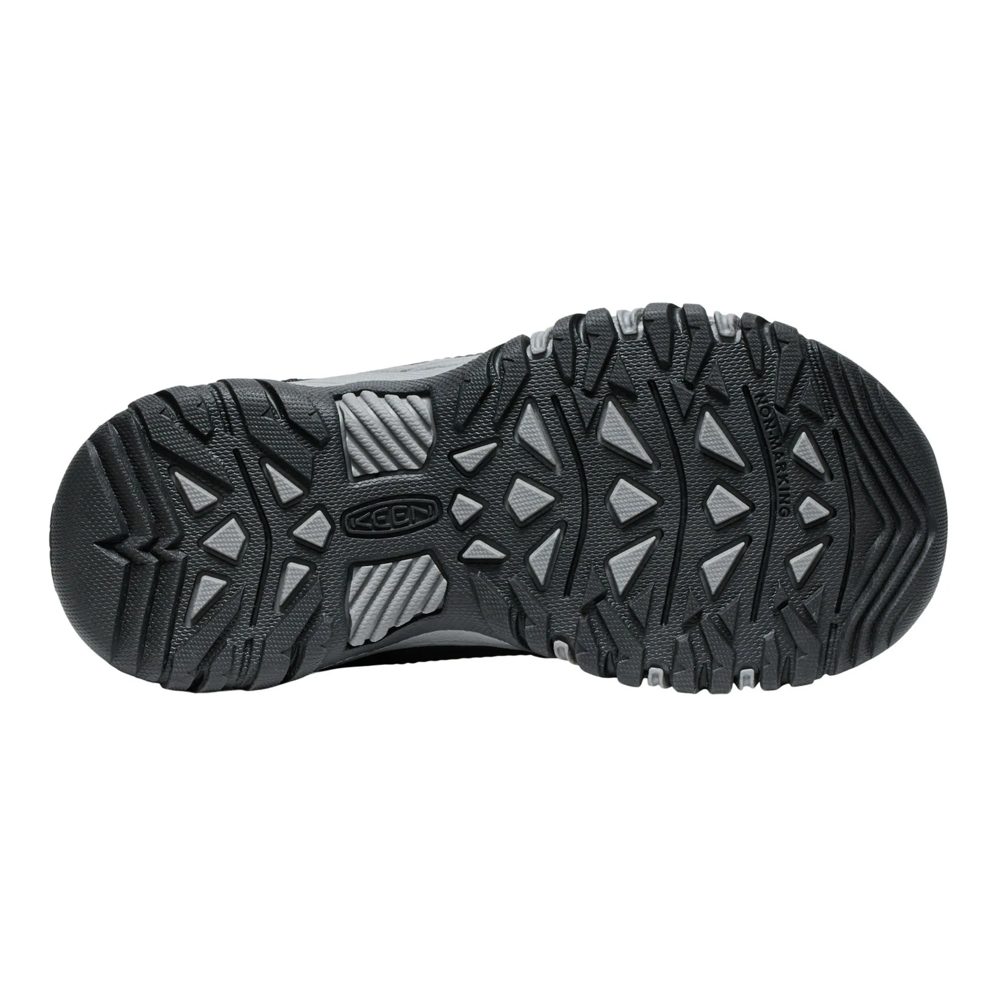 Big Kids' Targhee IV Low Waterproof Black/Steel Grey