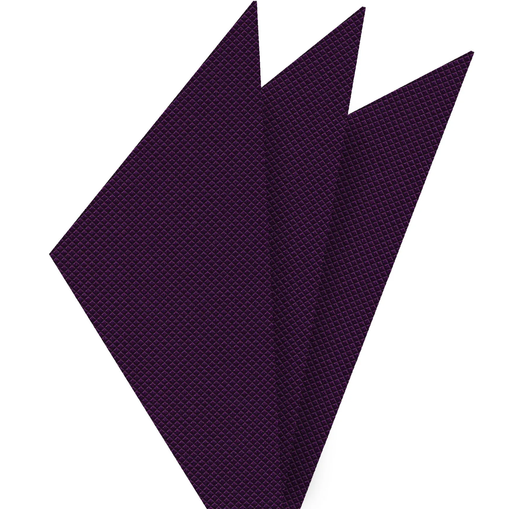 Bitter Chocolate Oxford Silk Pocket Square #FFOXP-9