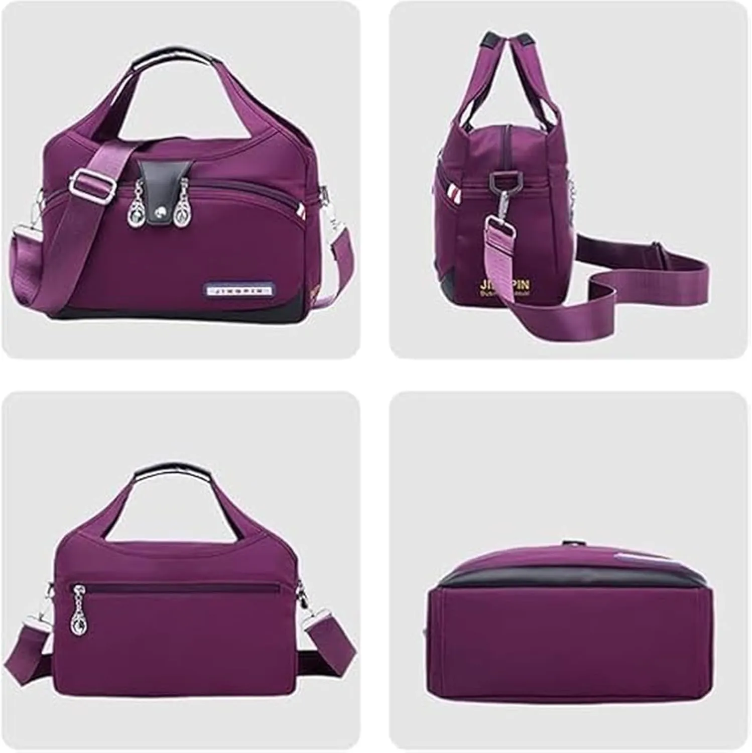 Blaciokamith Tote Bag, Blaciokamith Fashion Waterproof Multi-Pocket Crossbody, Anti Theft Handbags for Women
