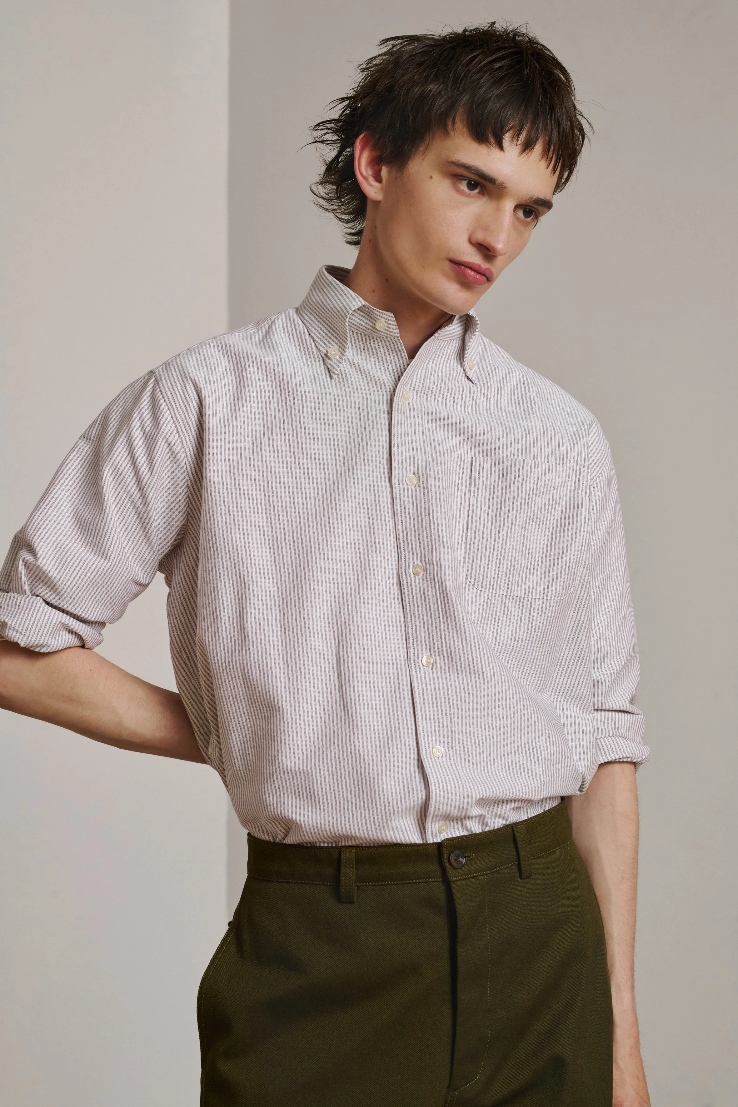 BROWN NICOLAS SHIRT