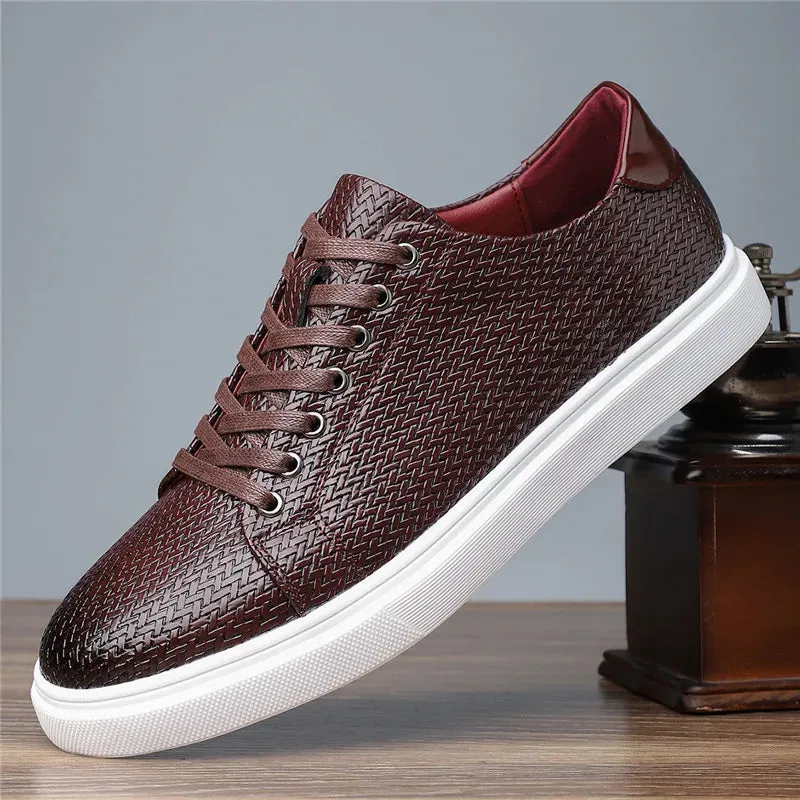 Calvin Leather Sneaker Crossover