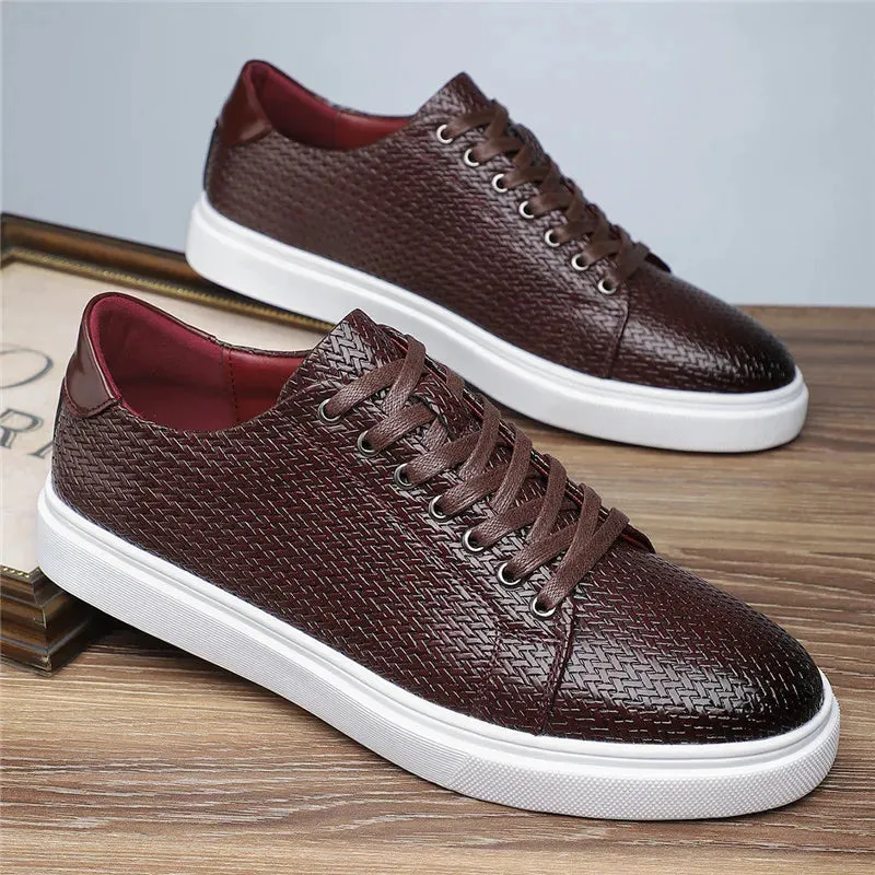Calvin Leather Sneaker Crossover