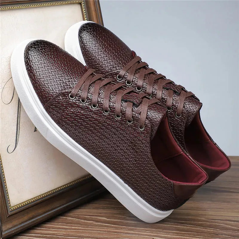 Calvin Leather Sneaker Crossover