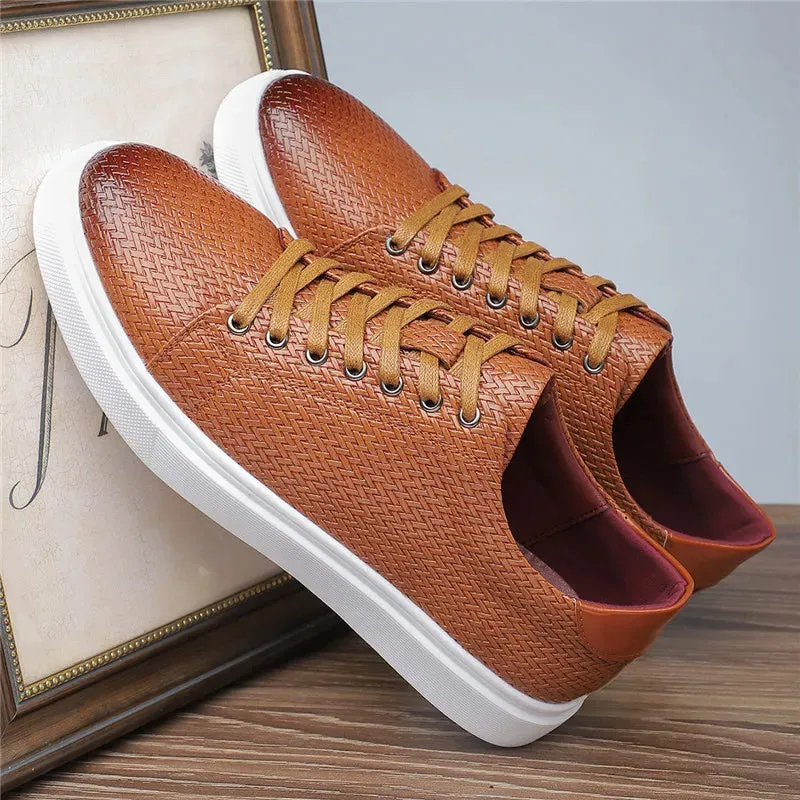 Calvin Leather Sneaker Crossover