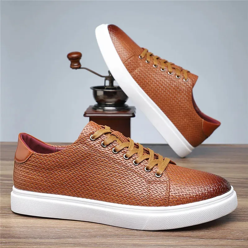 Calvin Leather Sneaker Crossover