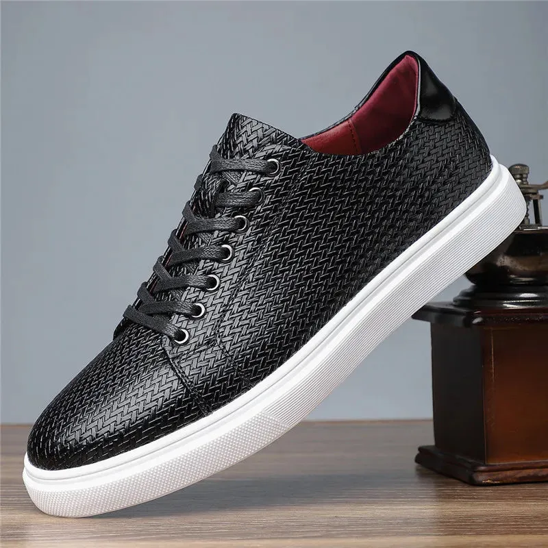 Calvin Leather Sneaker Crossover