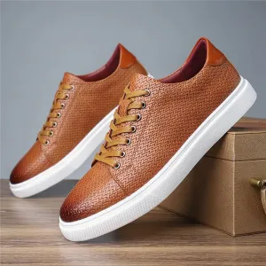 Calvin Leather Sneaker Crossover
