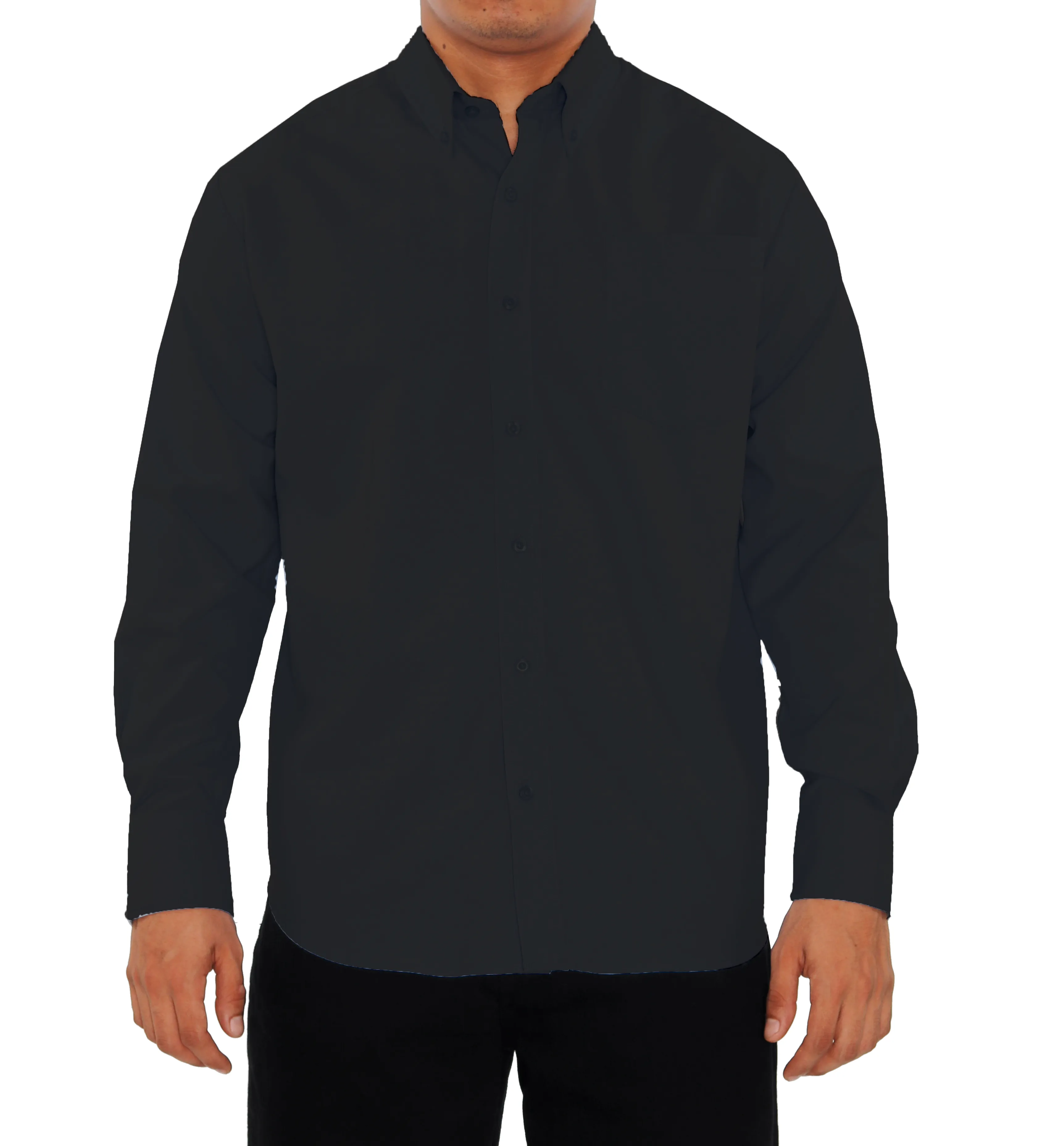 CAMISA OXFORD PANAMA CLASSIC MANGA LARGA 102