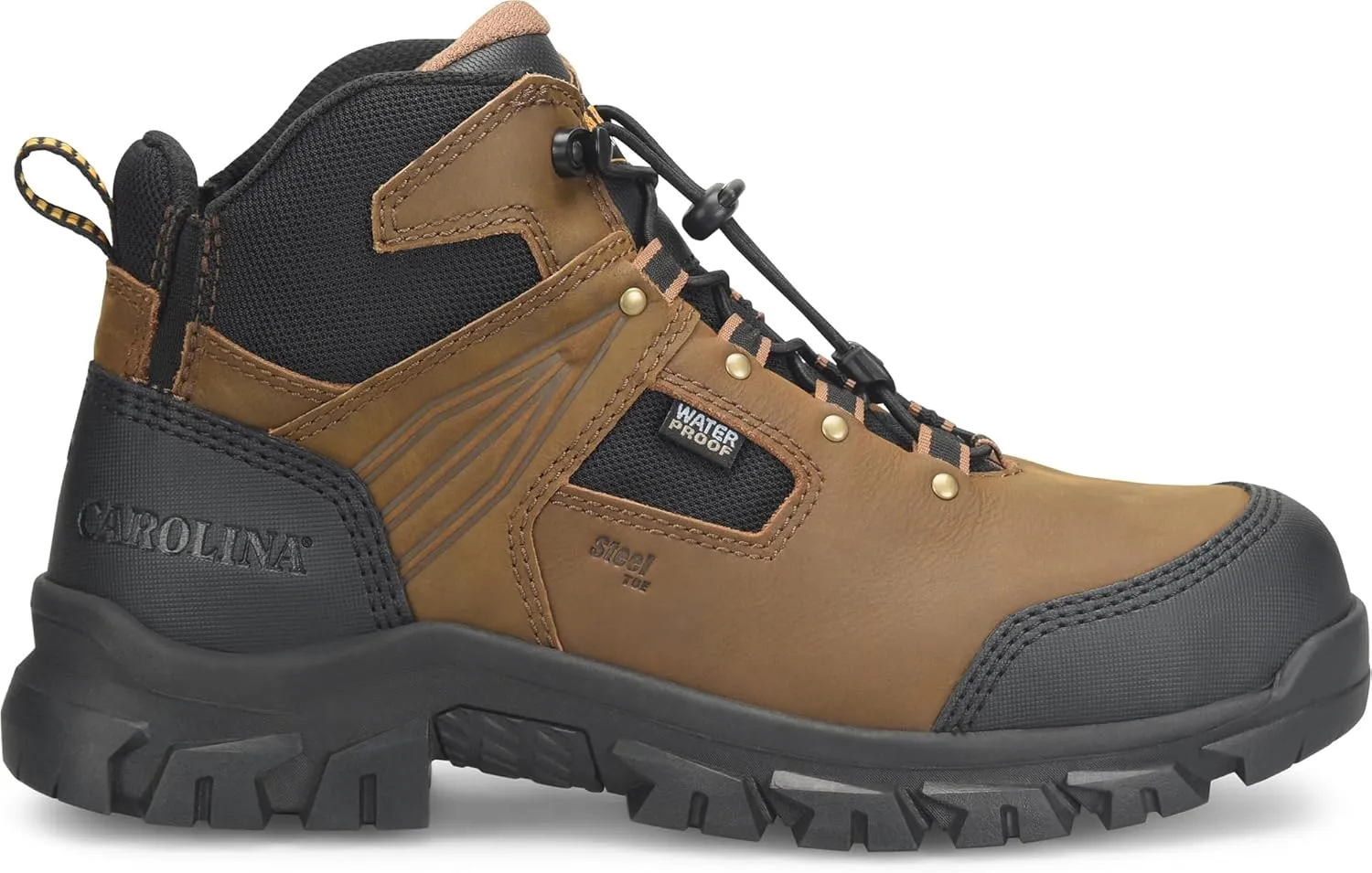 Carolina Men's Gruntz 5” EZ-ON Waterproof Steel Toe Hiker