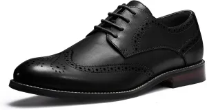 CGRRBW Mens Dress Shoes Casual Oxford Shoes Dress Sneakers Business Wingtip Brogue Office Shoes