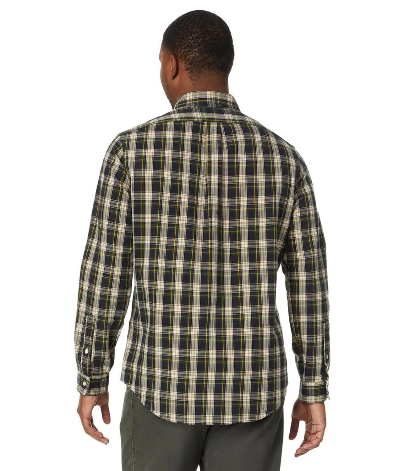 Classic Fit Plaid Oxford Shirt