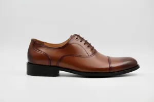 Clifford Dark Brown Leather Oxfords