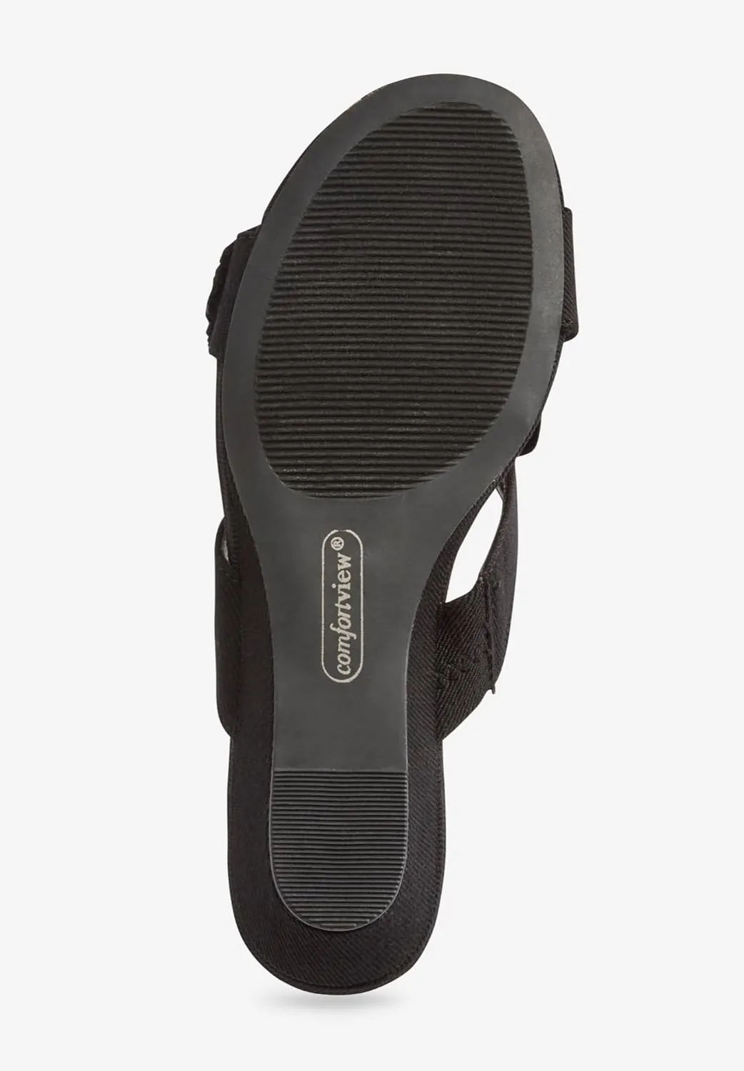 Comfortview Women's Wide Width The Carmen Mule