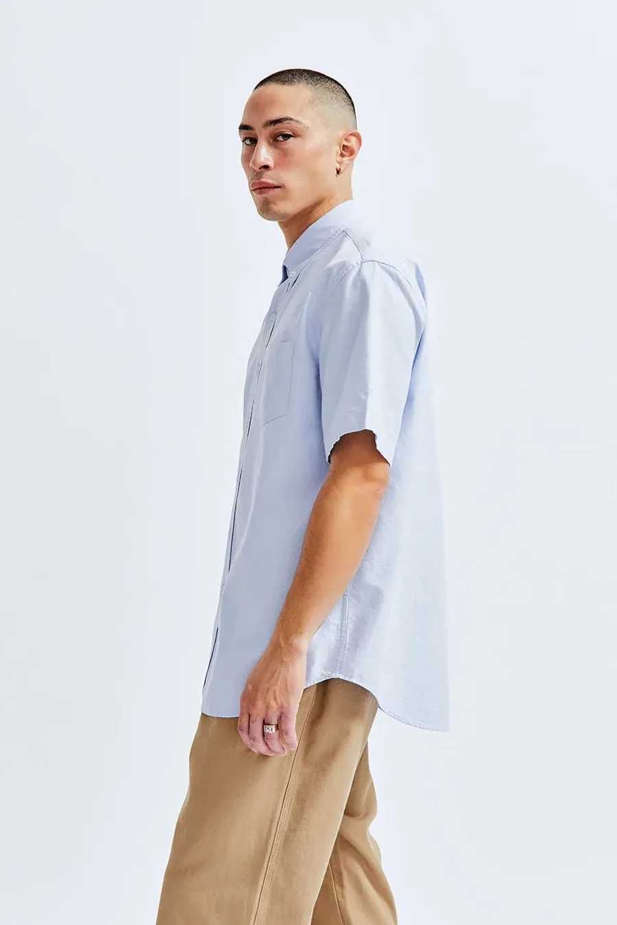 Cotton Oxford Windsor SS Shirt