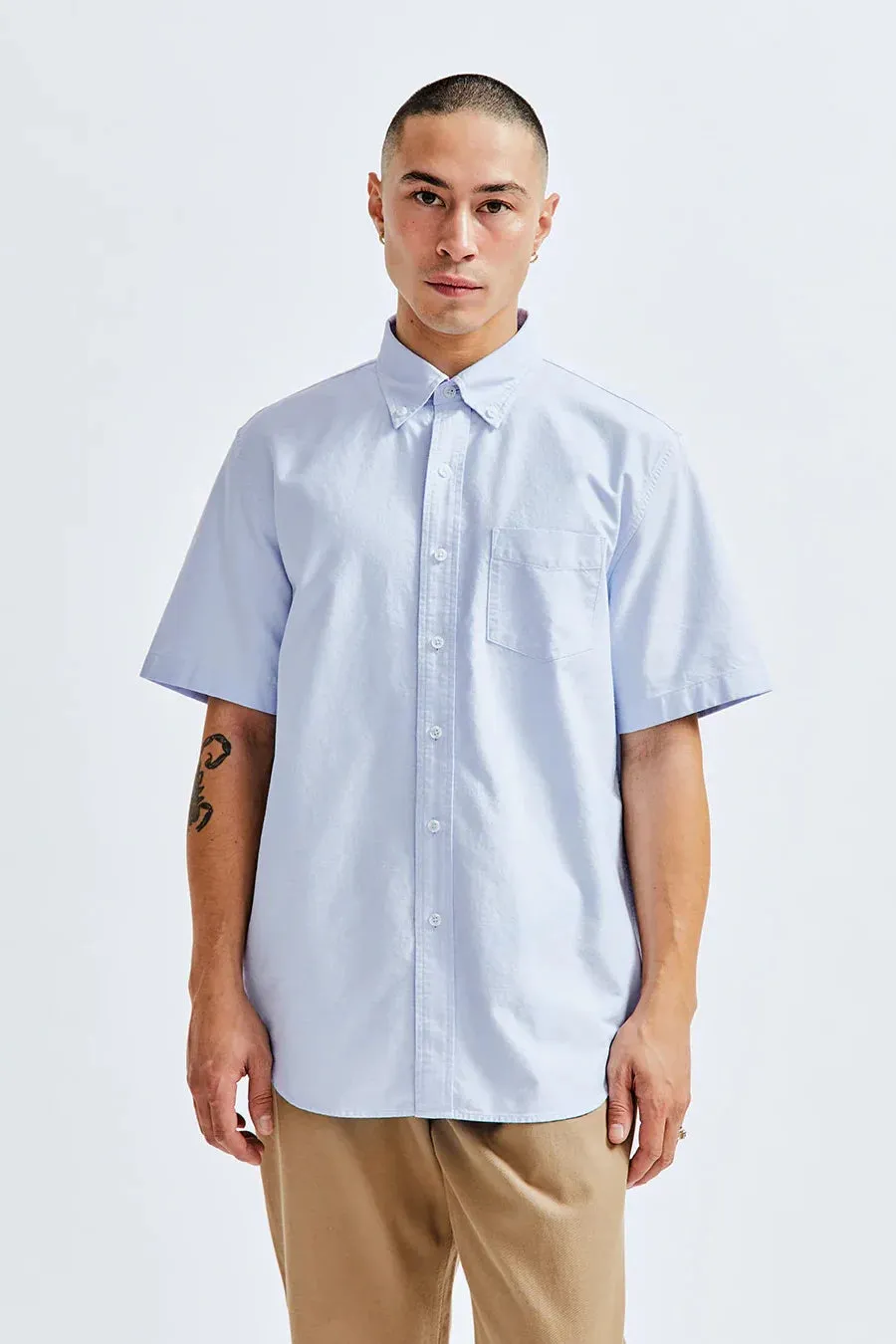 Cotton Oxford Windsor SS Shirt