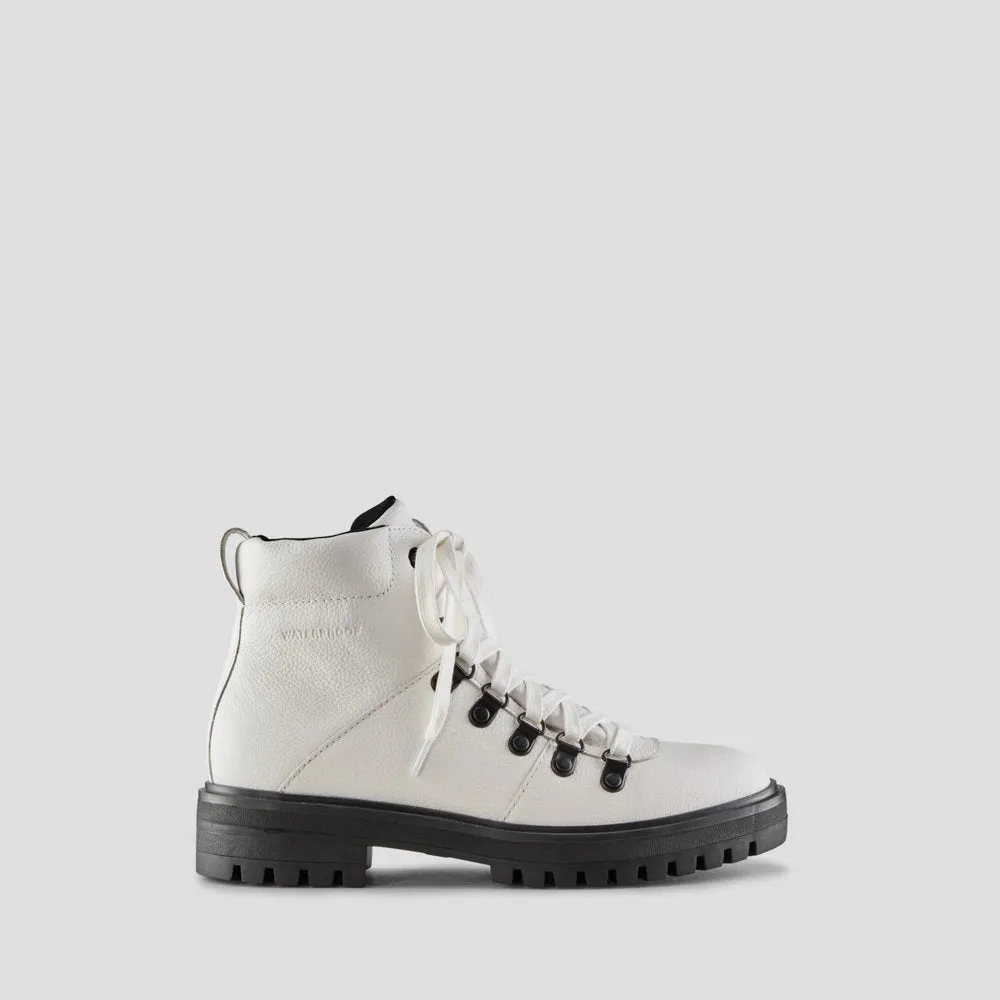 Cougar Nash White Leather Waterproof Boot