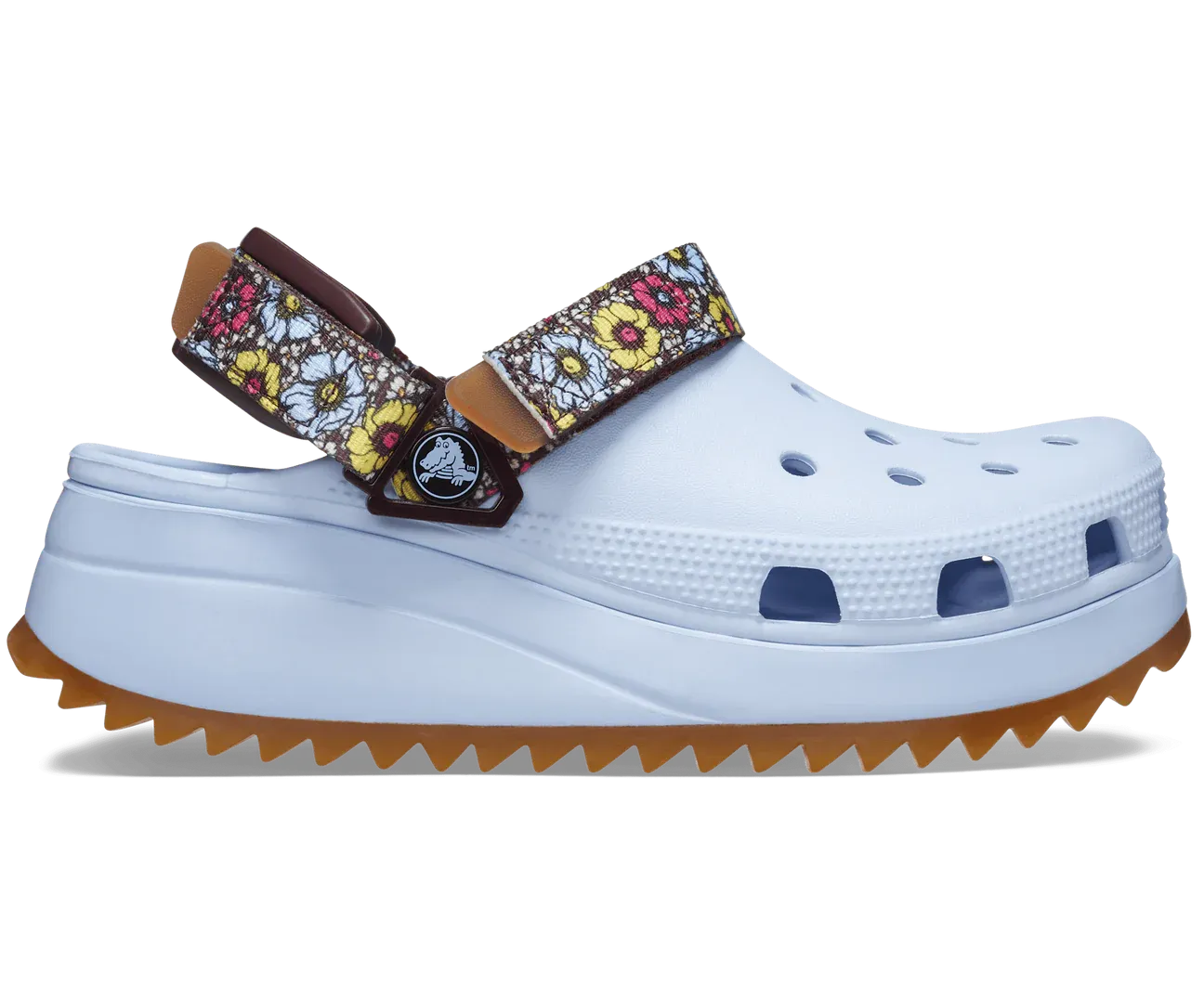 Crocs Hiker Retro Floral Clog Blue Calcite