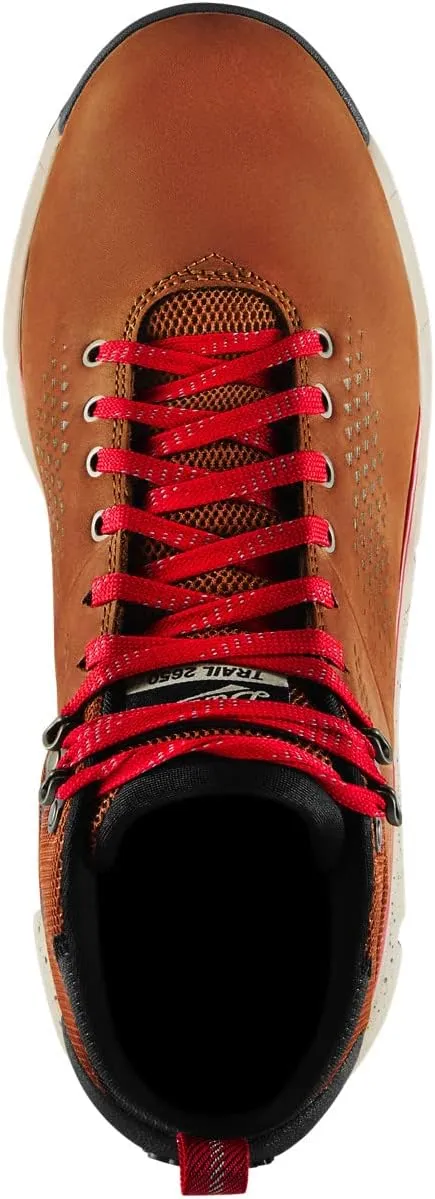 Danner Trail 2650 Gore-Tex Mid 4" Waterproof Hiking Shoes for Men - Suede and Textile Upper with Comfort Footbed, EXO Heel System & Traction Outsole
