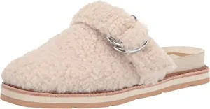 Dolce Vita Women's Verna Mule, Natural Plush, 8.5