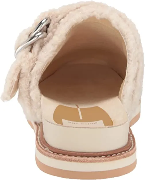Dolce Vita Women's Verna Mule, Natural Plush, 8.5