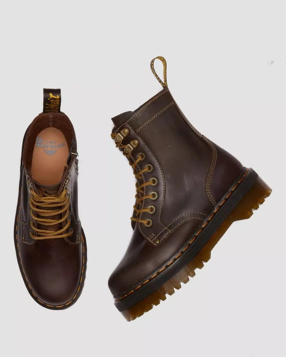 Dr Martens Jadon Arc Crazy Horse Womens Boots