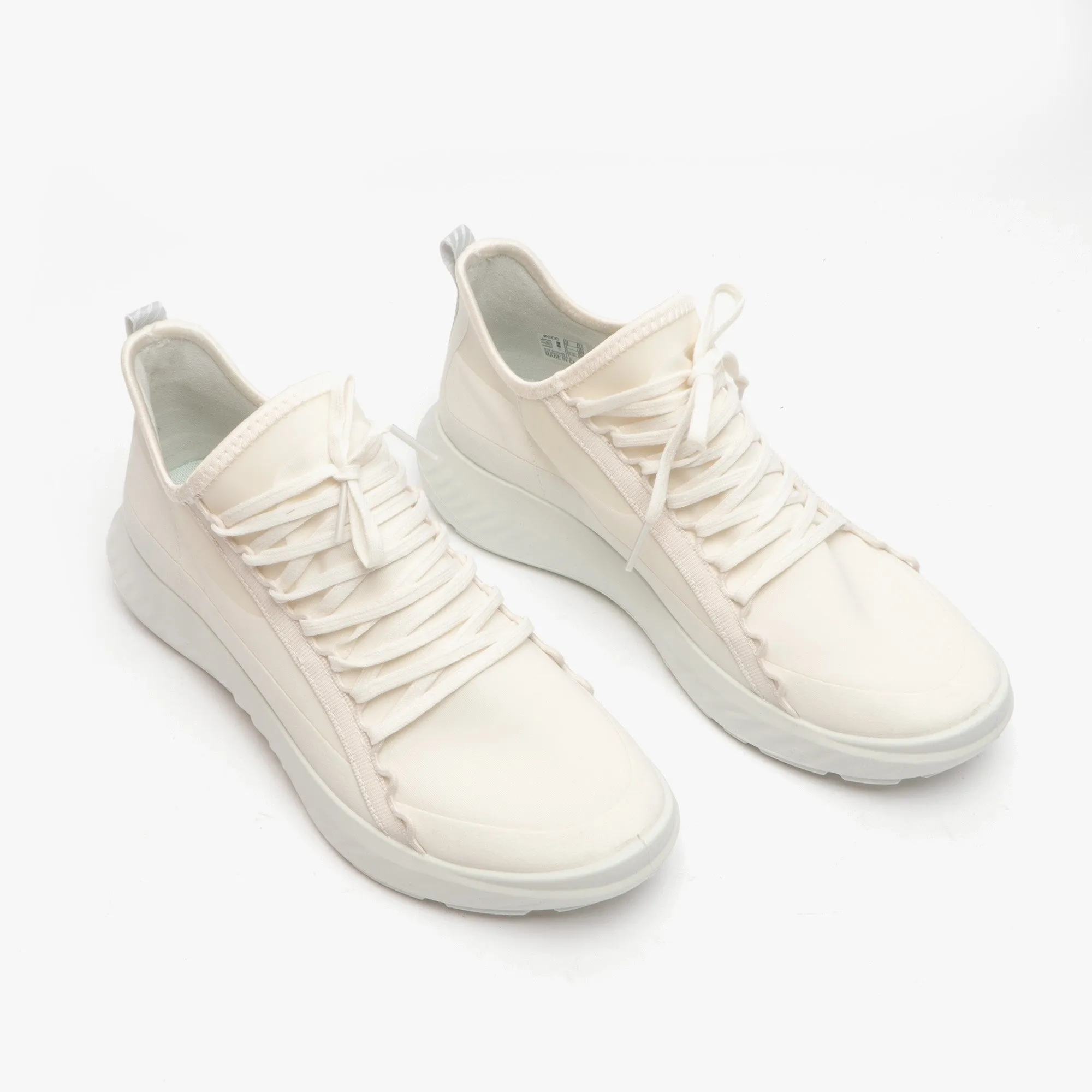 ECCO ST1 LITE Womens Breathable Trainers White
