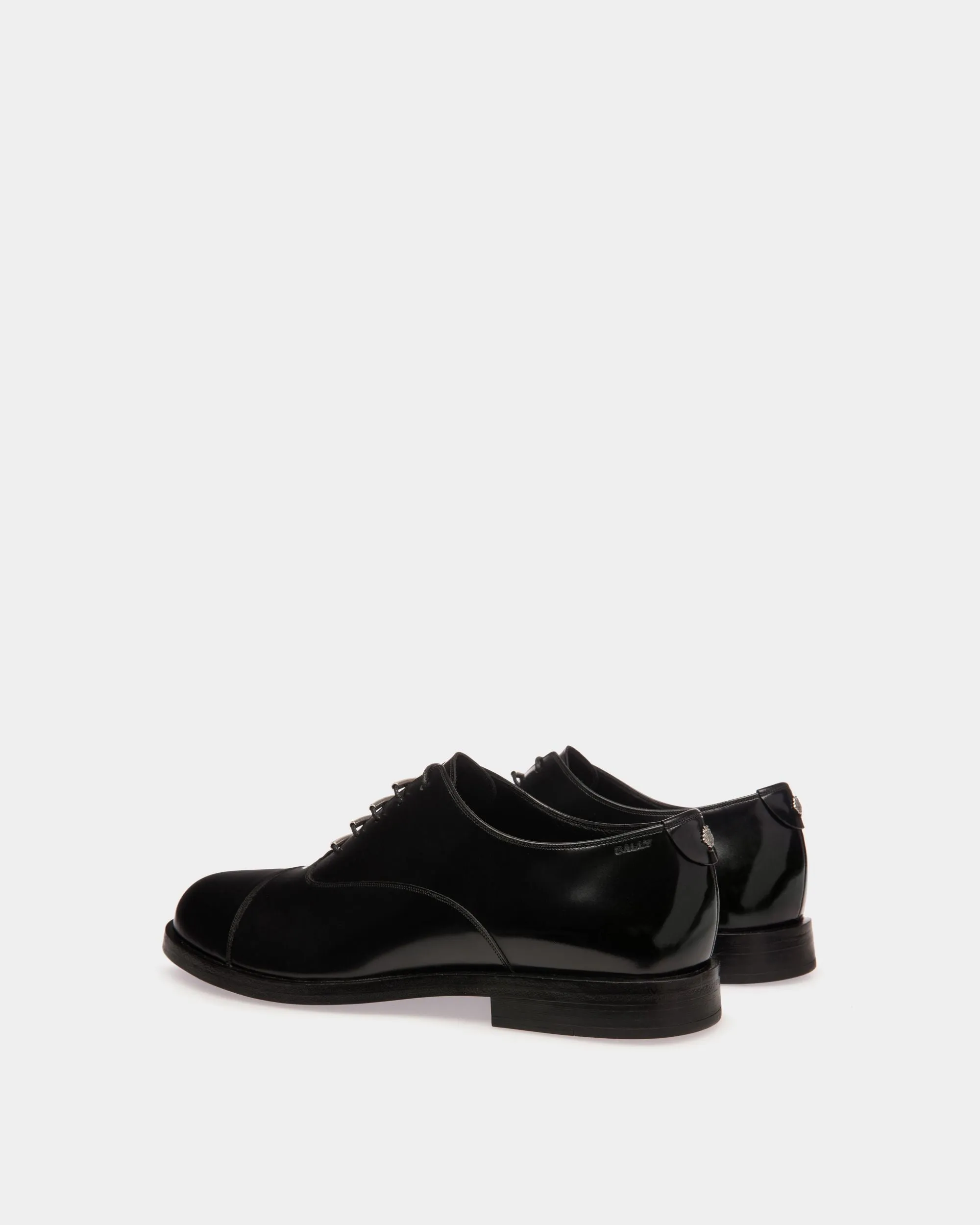Egli Oxford In Black Leather