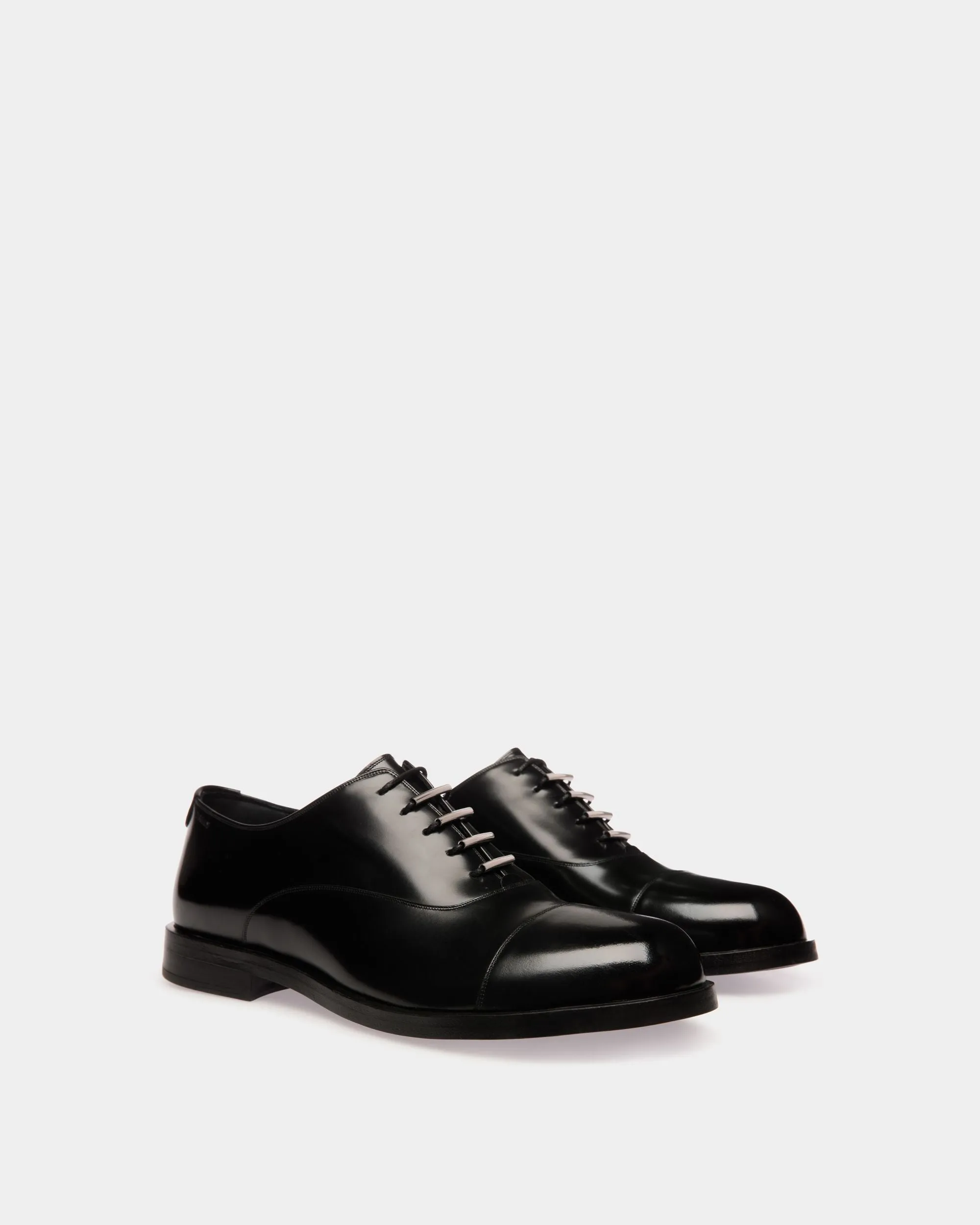 Egli Oxford In Black Leather