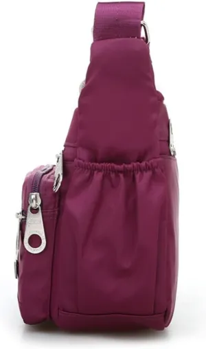 Elegant Casual Women's Bag Oxford Cloth Handbag Shoulder Straps Multi-purpose Tote for Travel