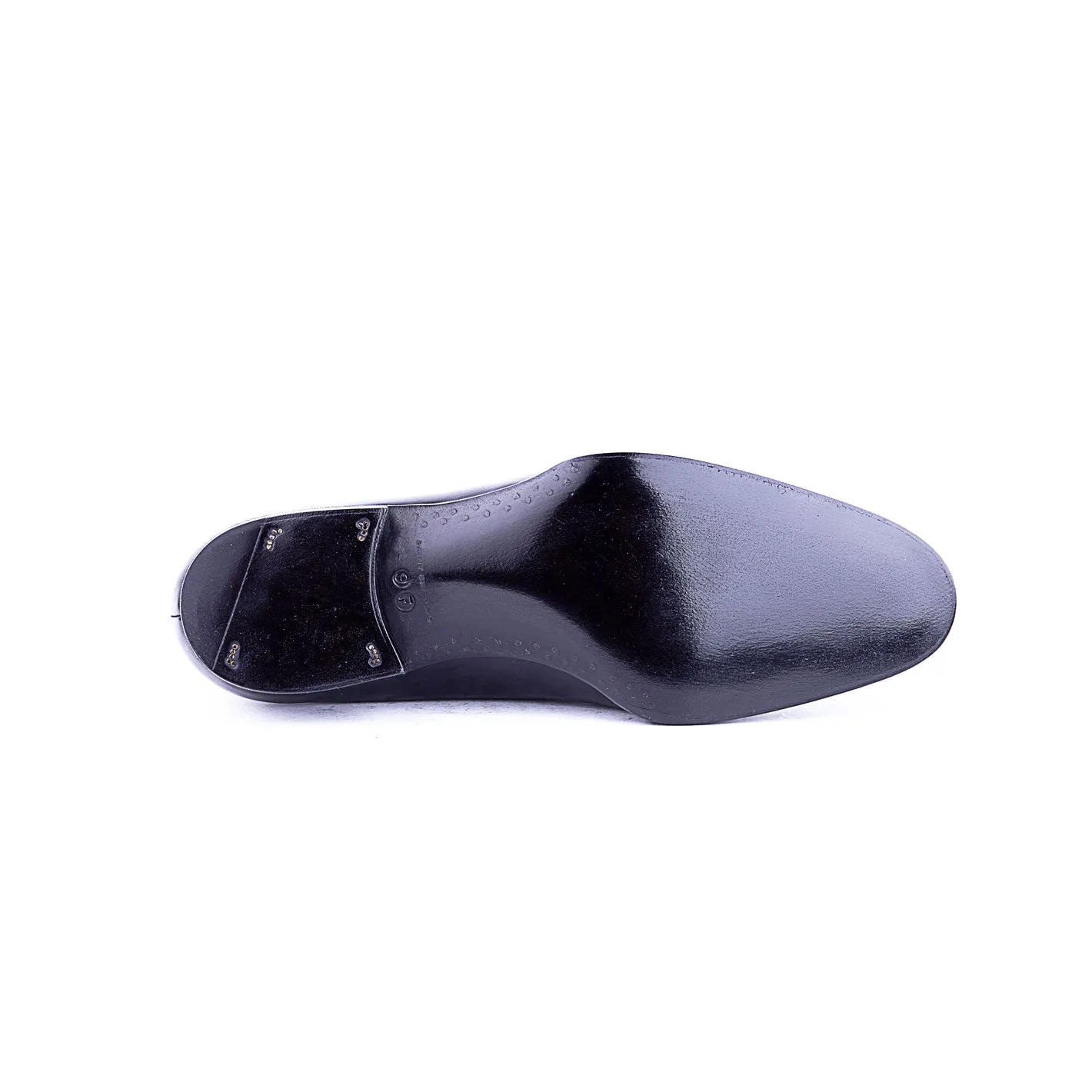 Elegant dress Oxford with lower, brogued topline