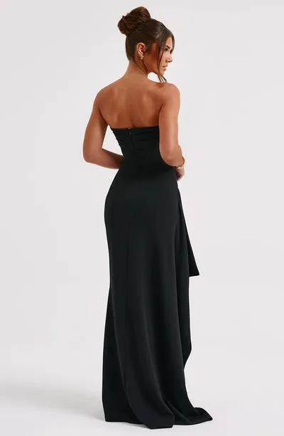 Elena Maxi Dress - Black