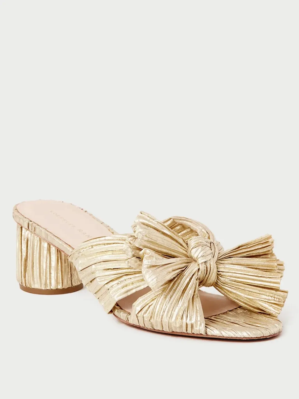 Emilia Pleated Knot Mule