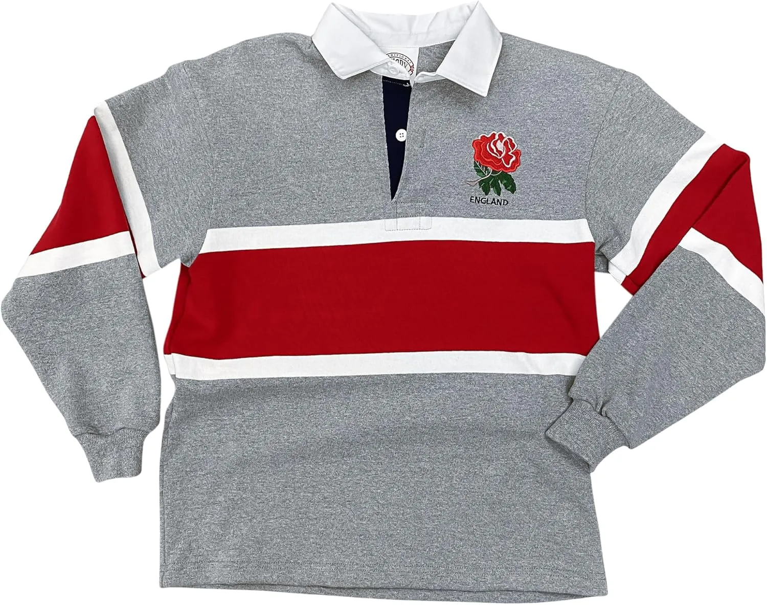 England Oxford Stripe Rugby Jersey