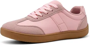 Fashion Sneakers for Women Men, Classic Casual Retro Trainer Shoes Low-Top Comfortable Breathable Walking Flat Tennis Shoes