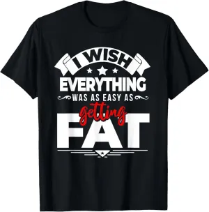Fat Guy - Mens Workout Shirts Funny - Fitness T-Shirt T-Shirt