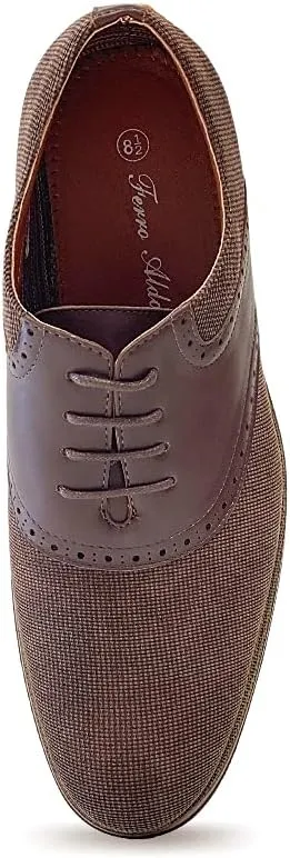Ferro Aldo Classic Men's Classic Formal Oxford Round Toe Dress Shoes